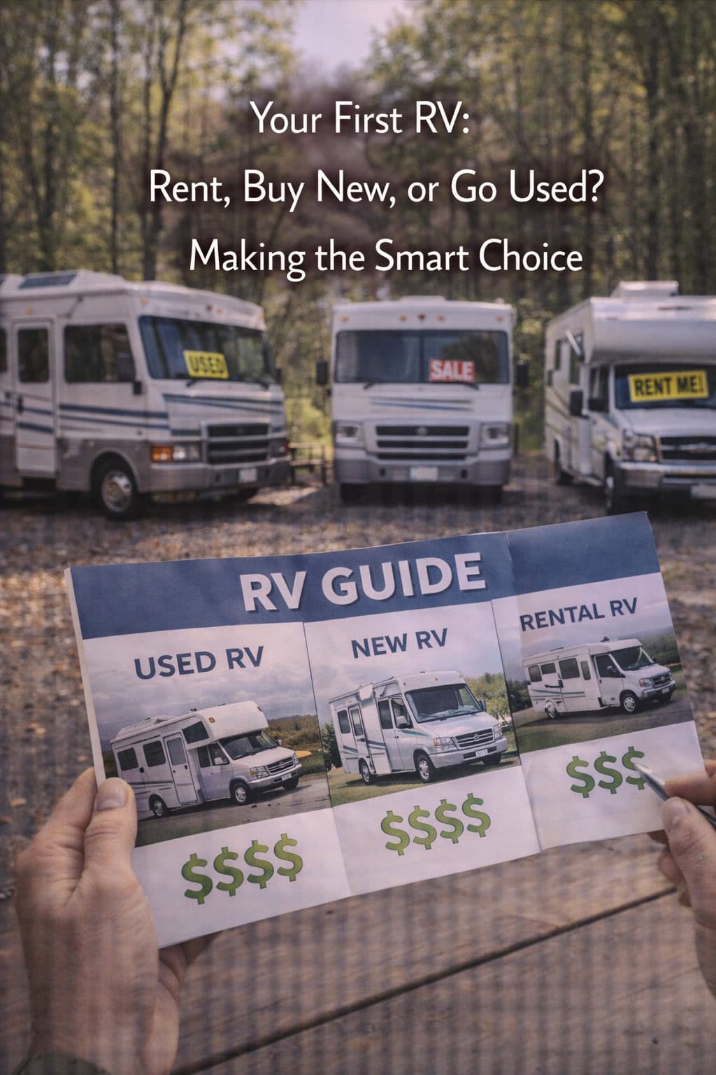 Your First RV: Rent, Buy New, or Go Used? Making the Smart Choice