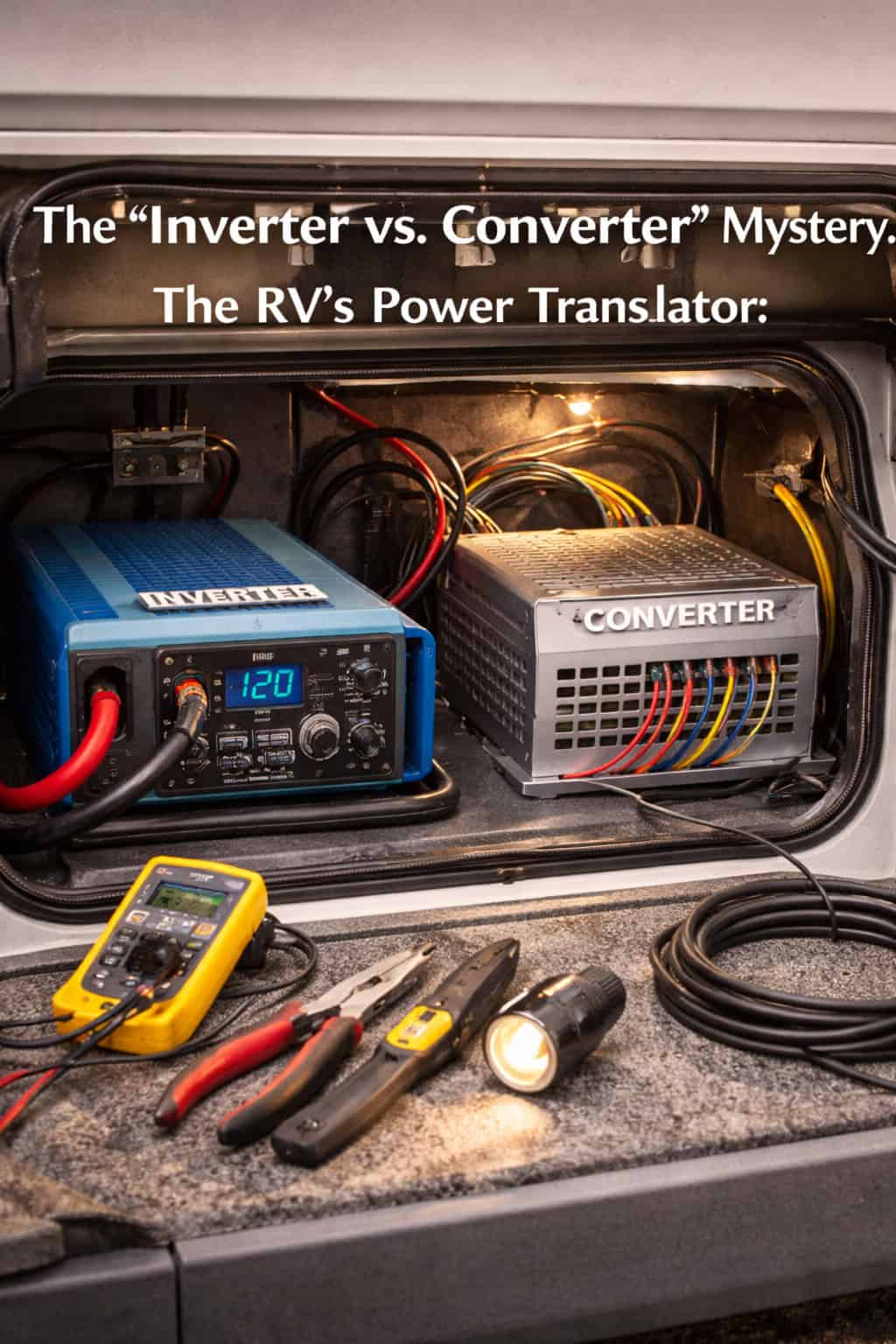 The "Inverter vs. Converter" Mystery: The RV’s Power Translator