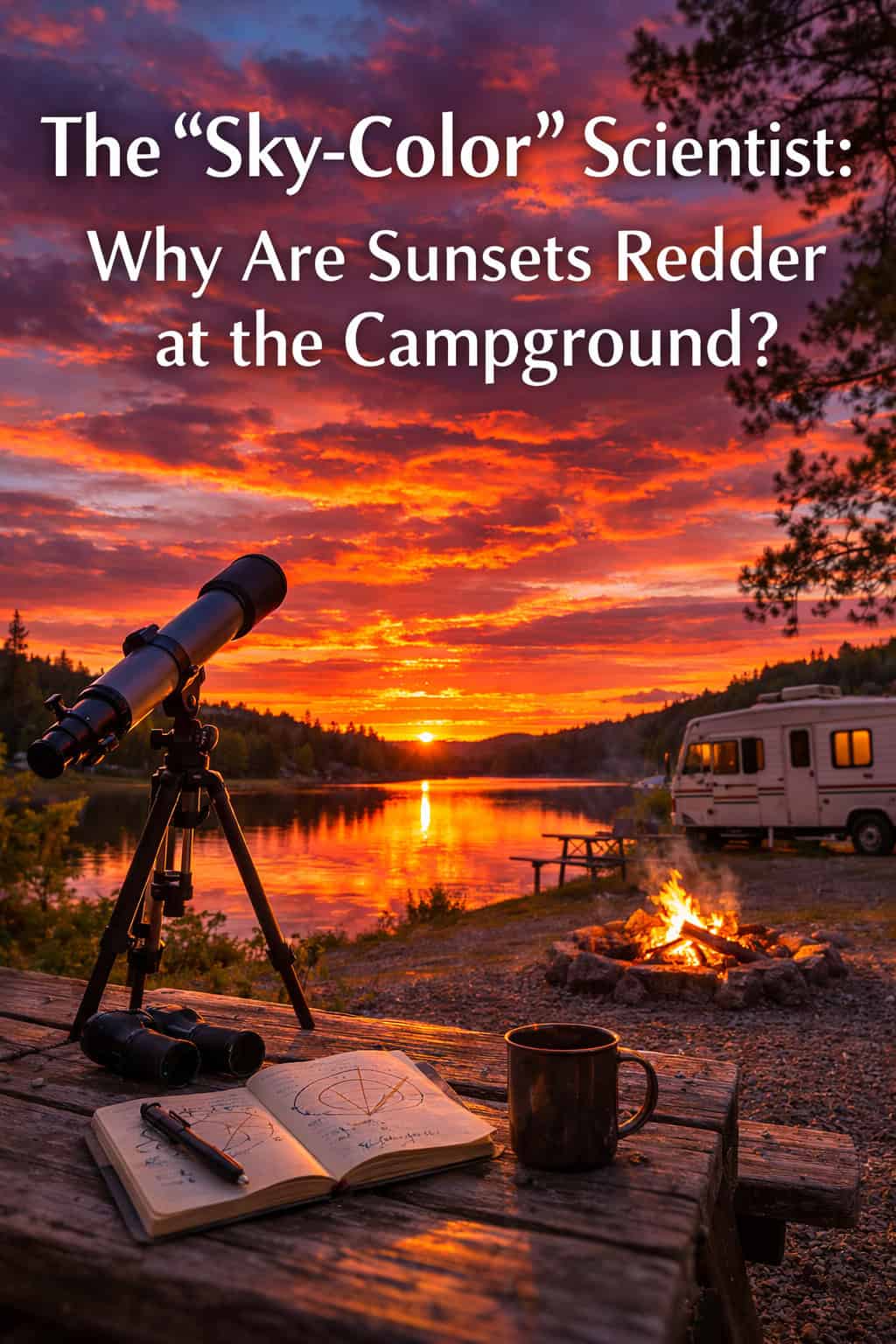 The "Sky-Color" Scientist: Why Are Sunsets Redder at the Campground?