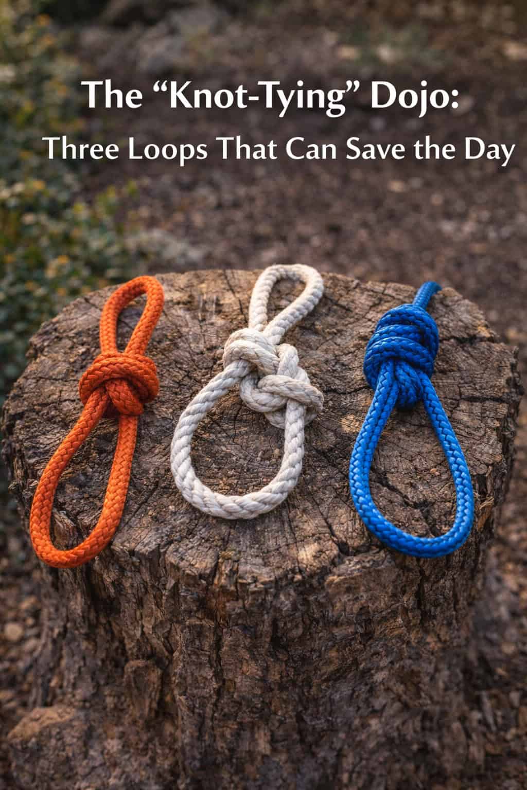 The "Knot-Tying" Dojo: Three Loops That Can Save the Day