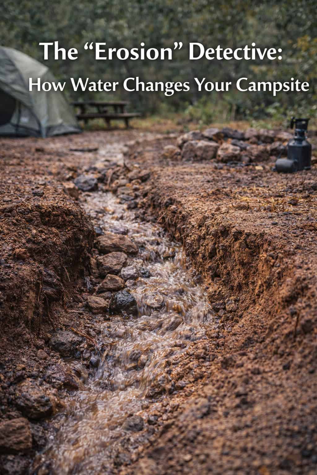 The "Erosion" Detective: How Water Changes Your Campsite