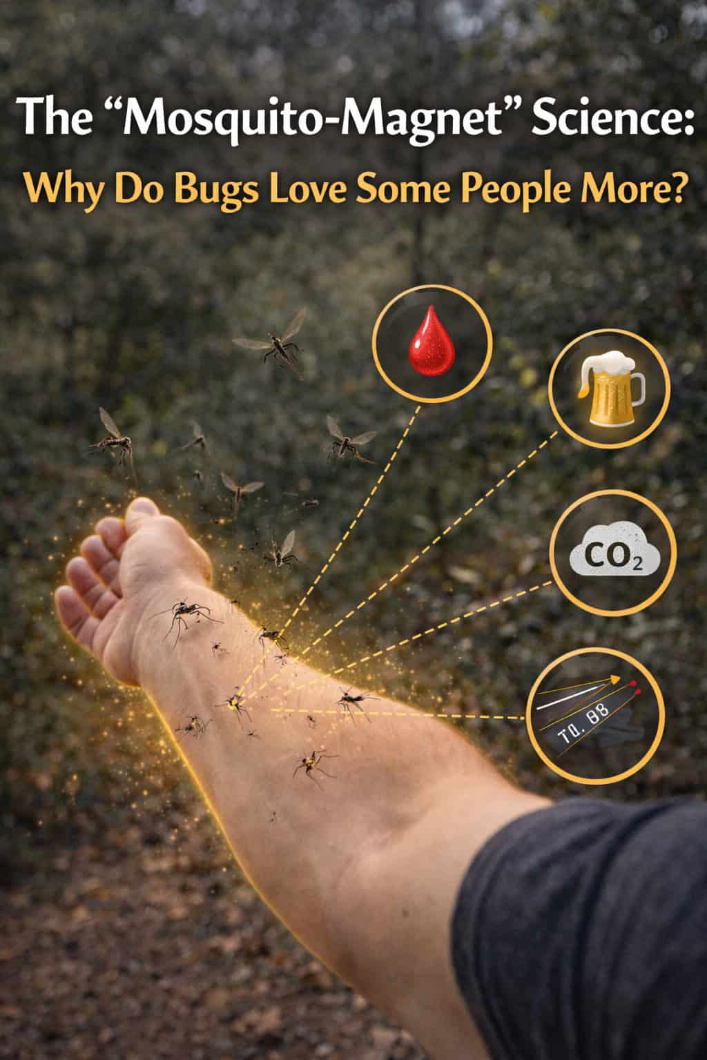 The "Mosquito-Magnet" Science: Why Do Bugs Love Some People More?