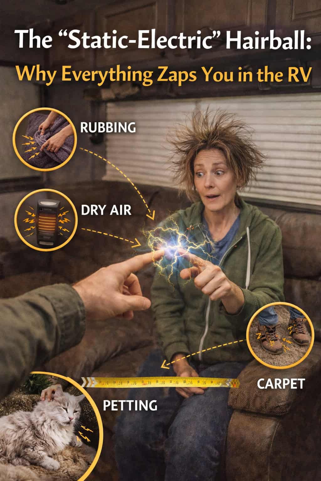 The "Static-Electric" Hairball: Why Everything Zaps You in the RV
