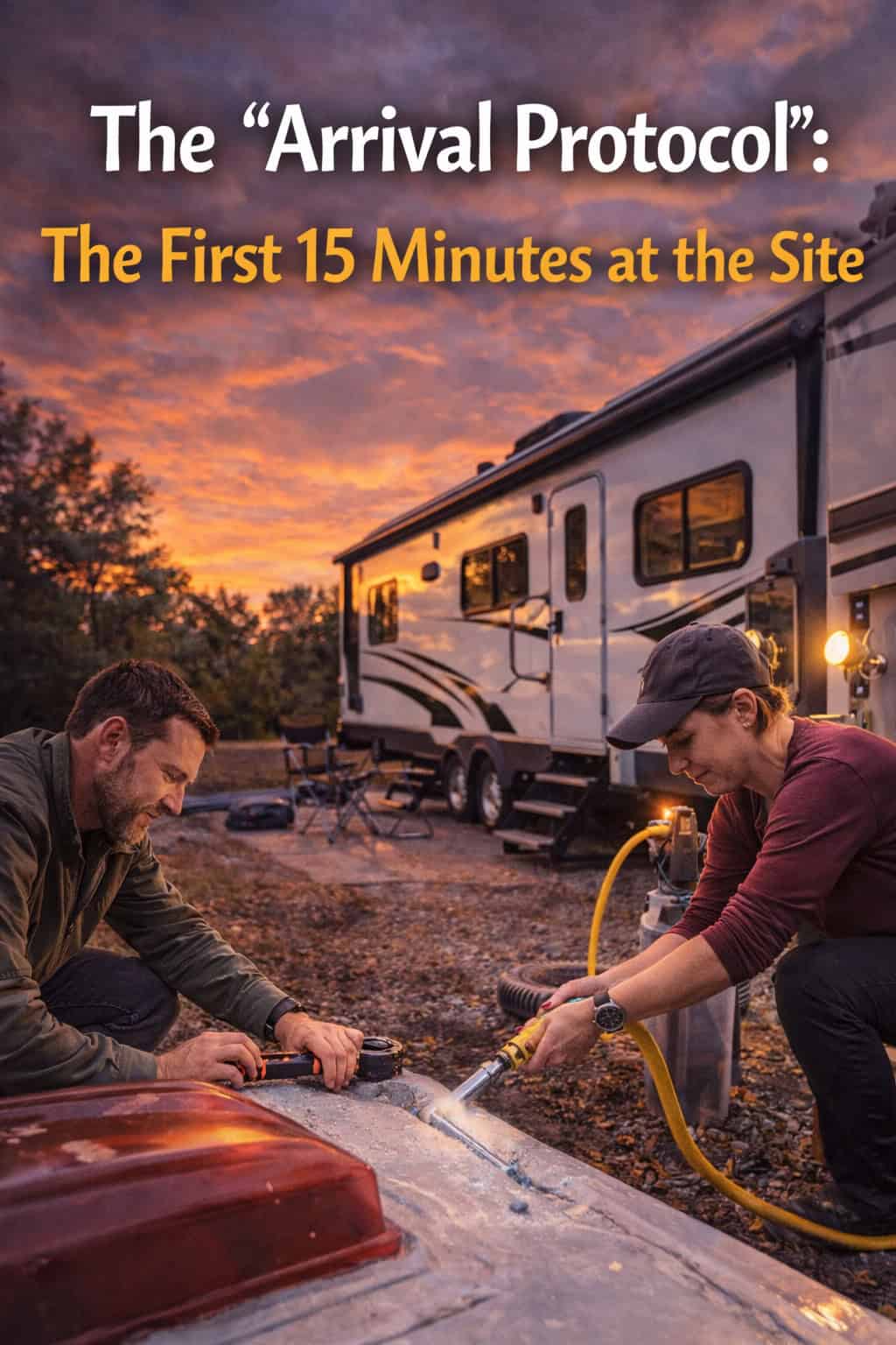 The "Arrival Protocol": The First 15 Minutes at the Site