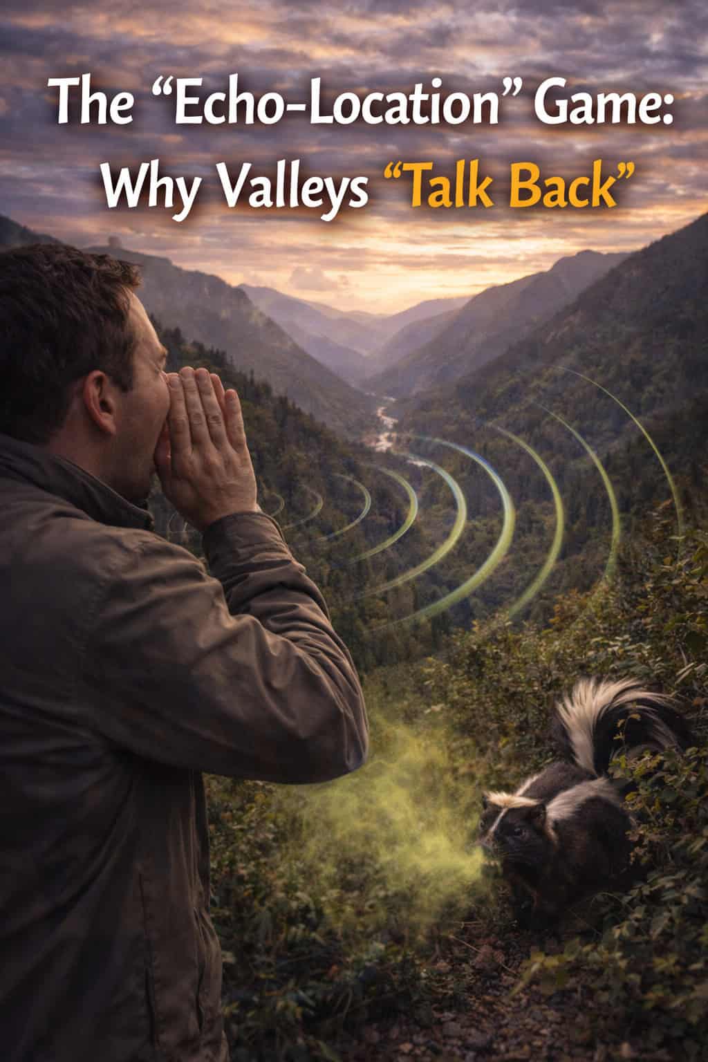 The "Echo-Location" Game: Why Valleys "Talk Back"