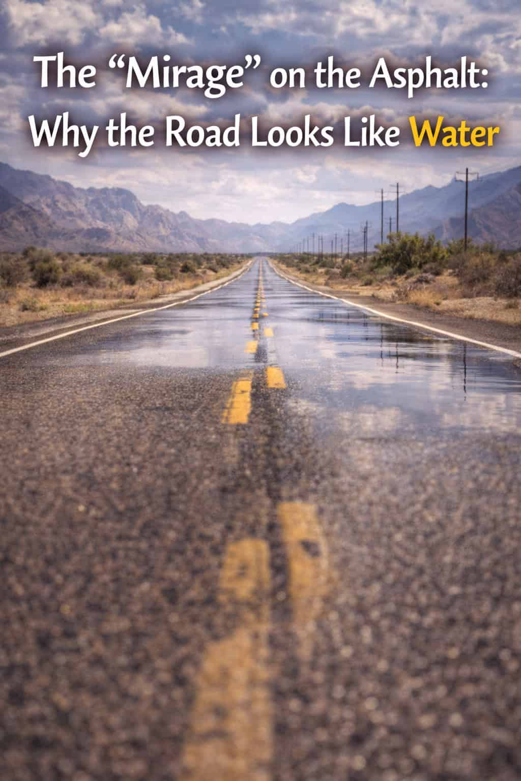 The "Mirage" on the Asphalt: Why the Road Looks Like Water