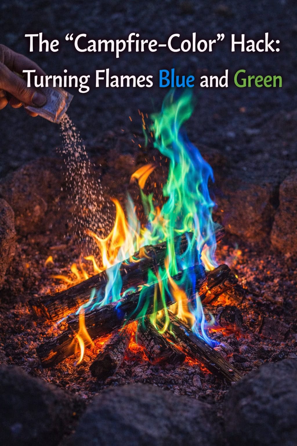The "Campfire-Color" Hack: Turning Flames Blue and Green