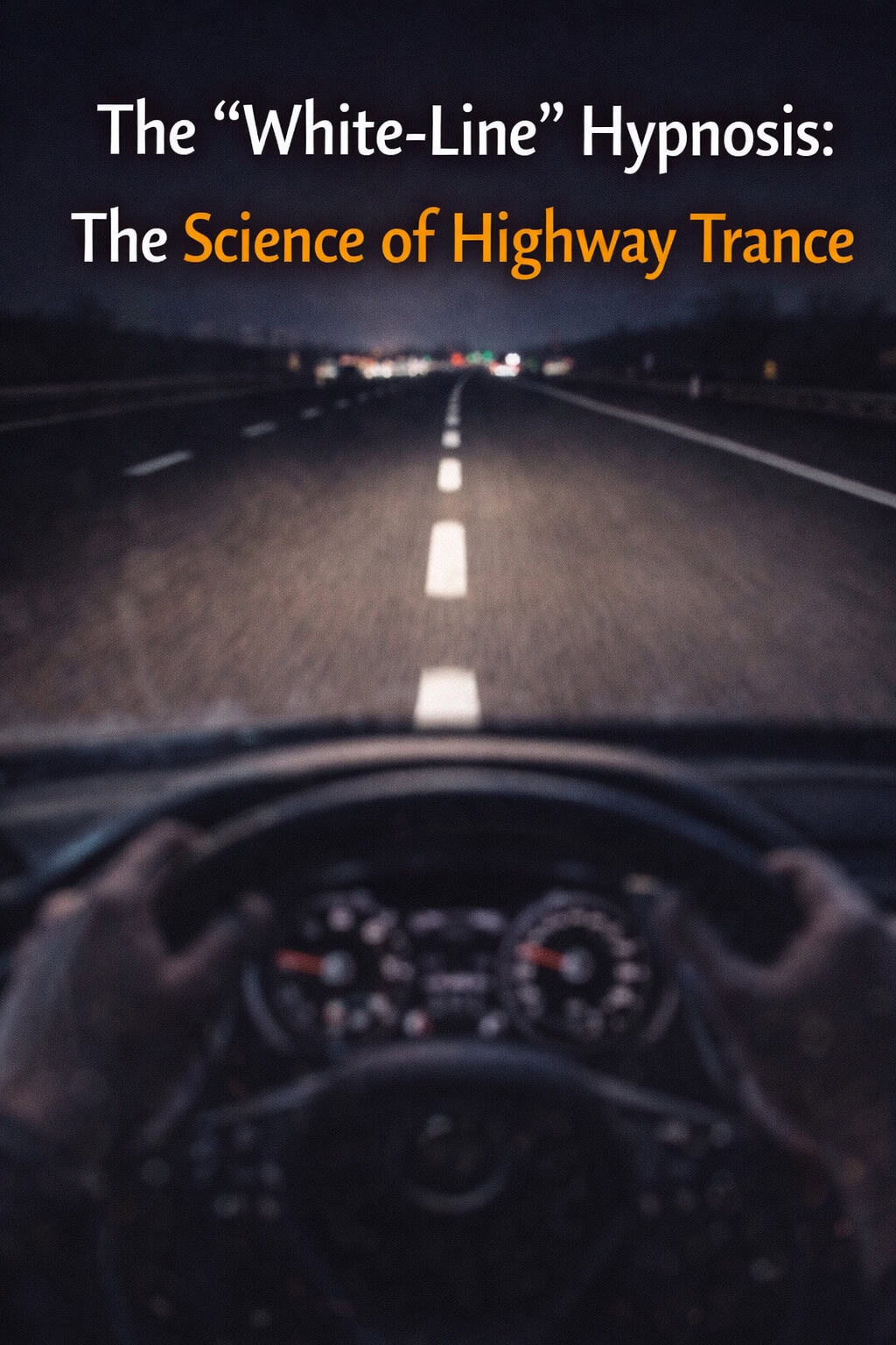 The "White-Line" Hypnosis: The Science of Highway Trance