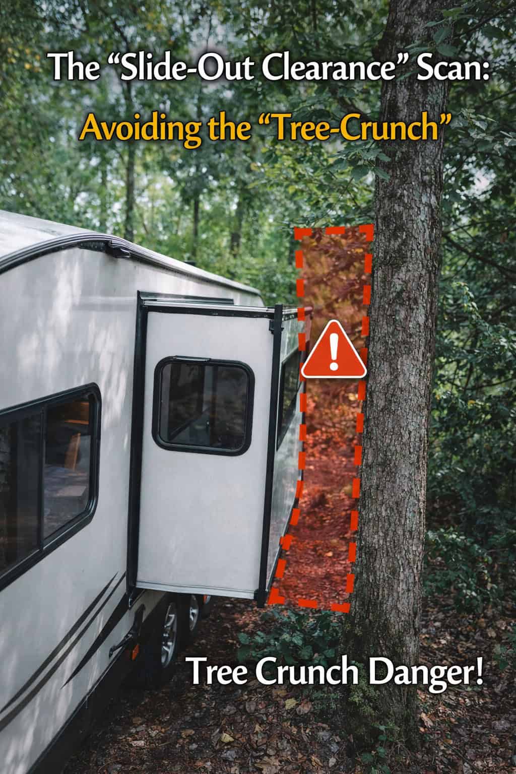 The "Slide-Out Clearance" Scan: Avoiding the "Tree-Crunch"