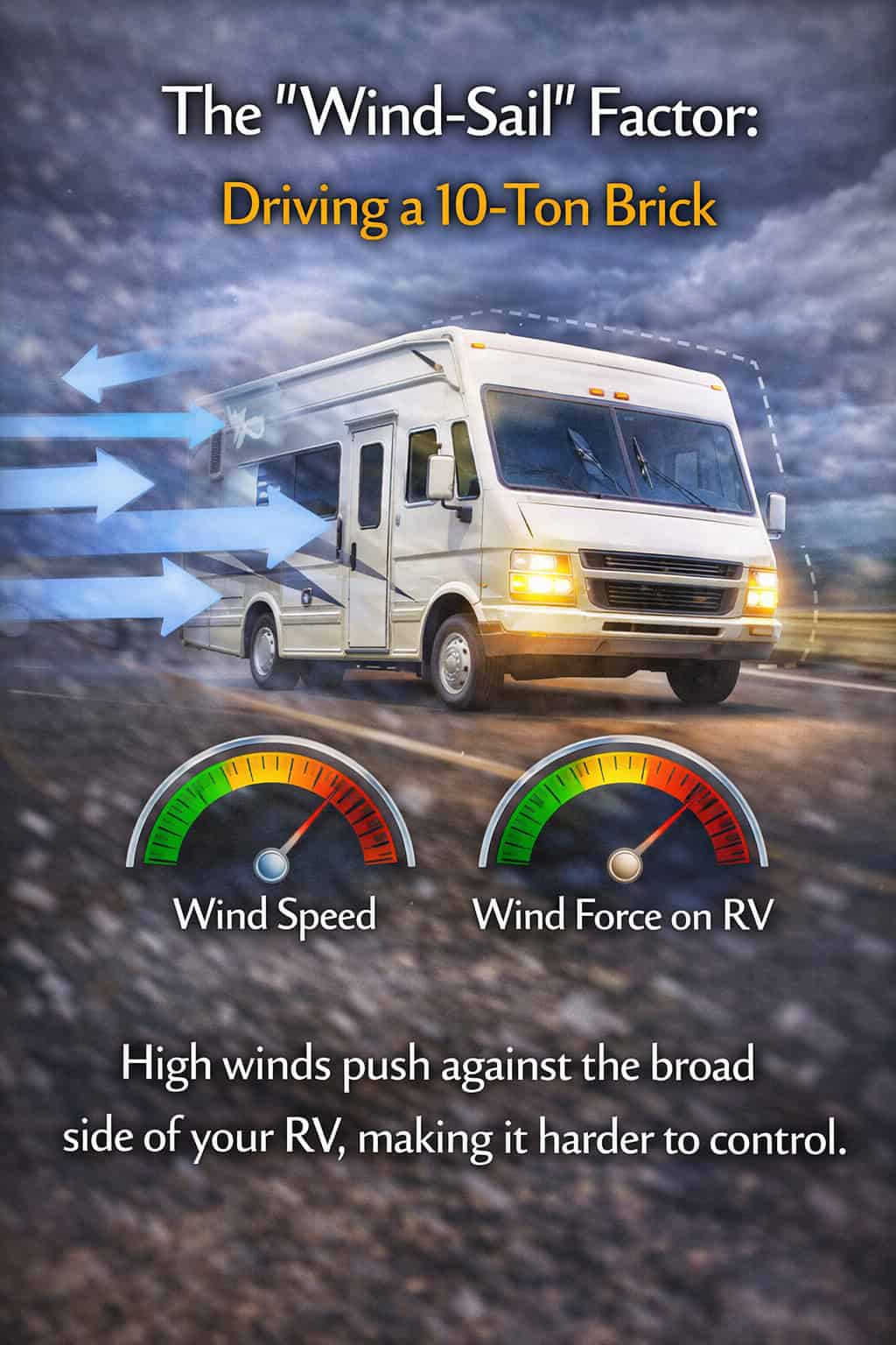 The "Wind-Sail" Factor: Driving a 10-Ton Brick