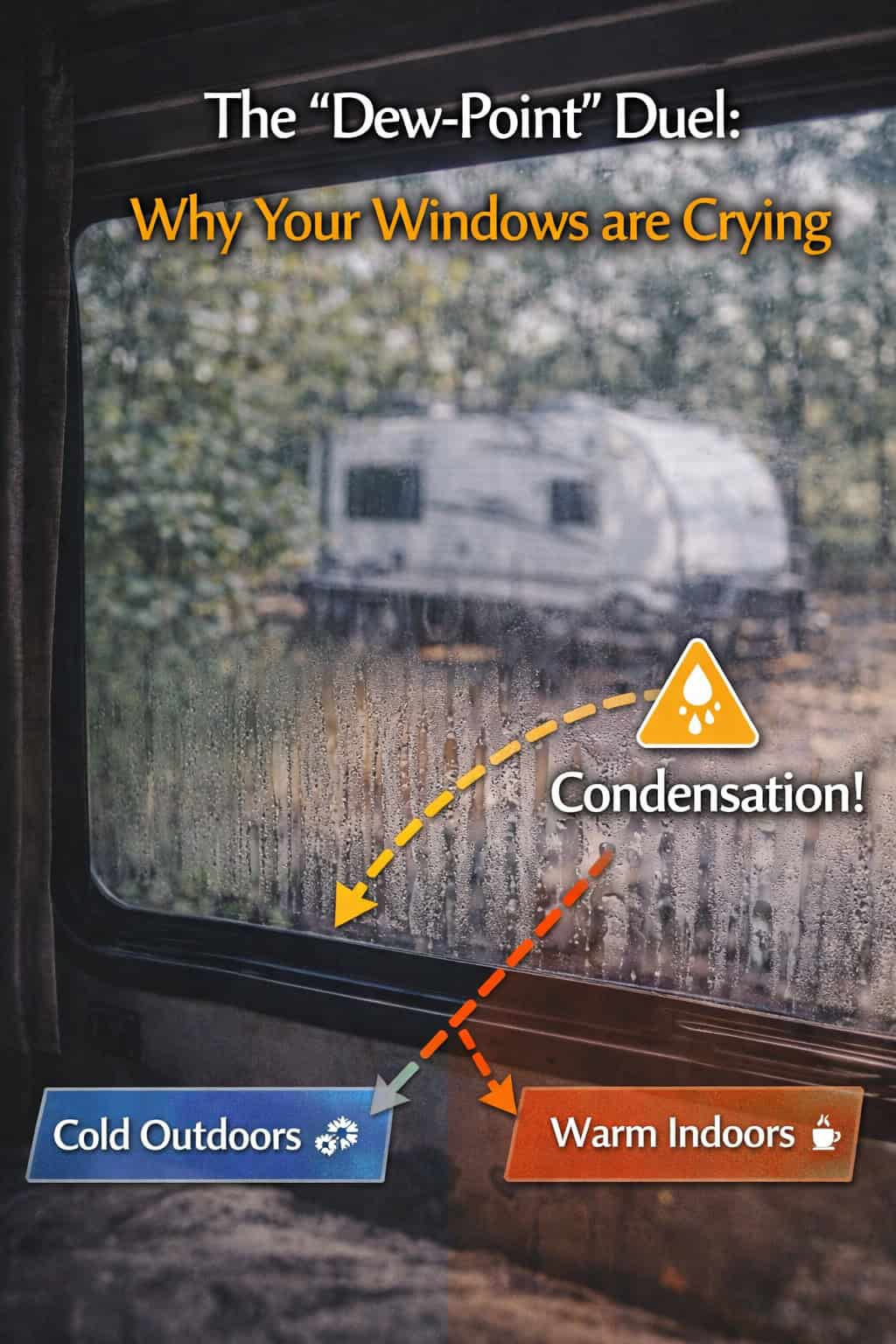 The "Dew-Point" Duel: Why Your Windows are Crying