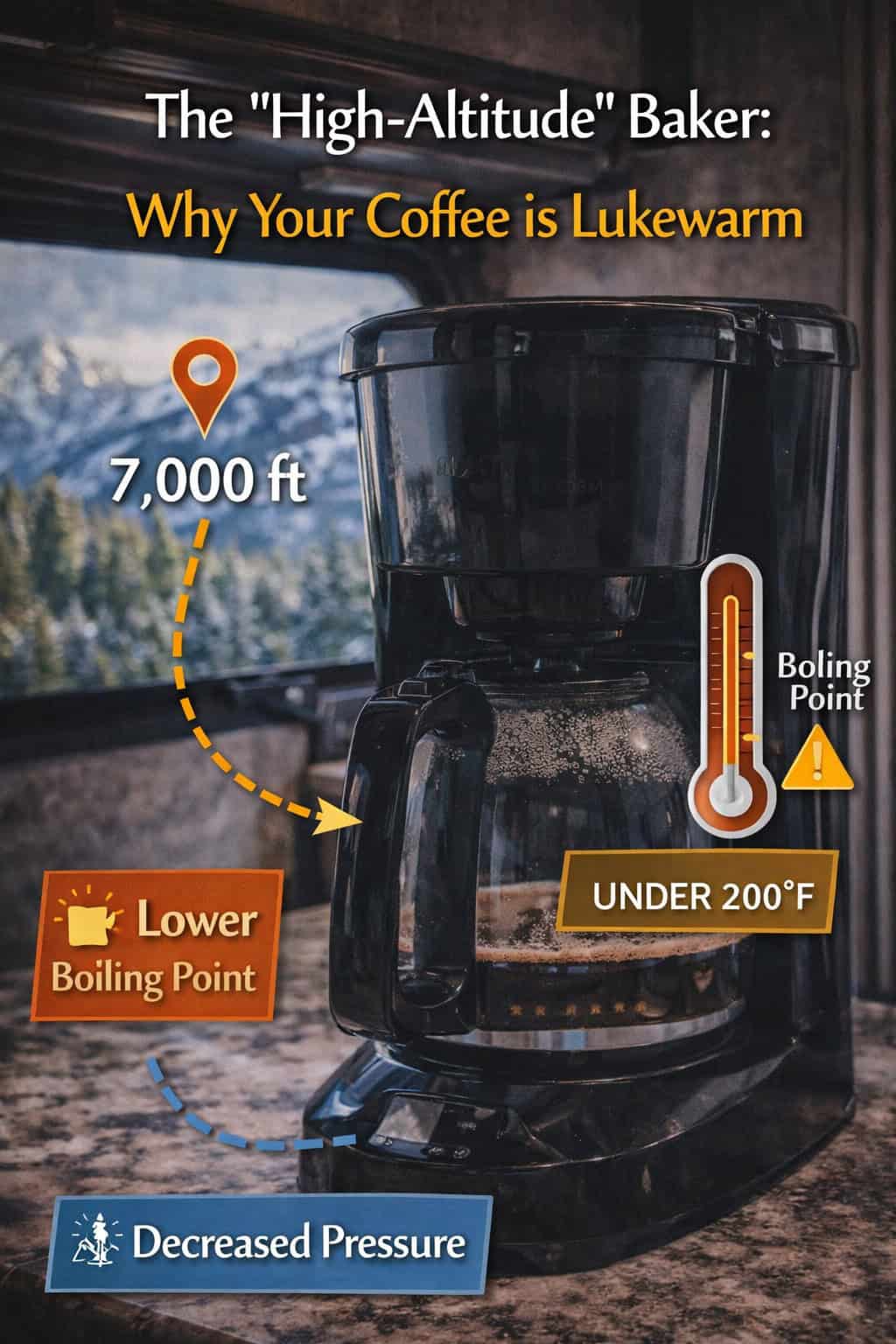 The "High-Altitude" Baker: Why Your Coffee is Lukewarm