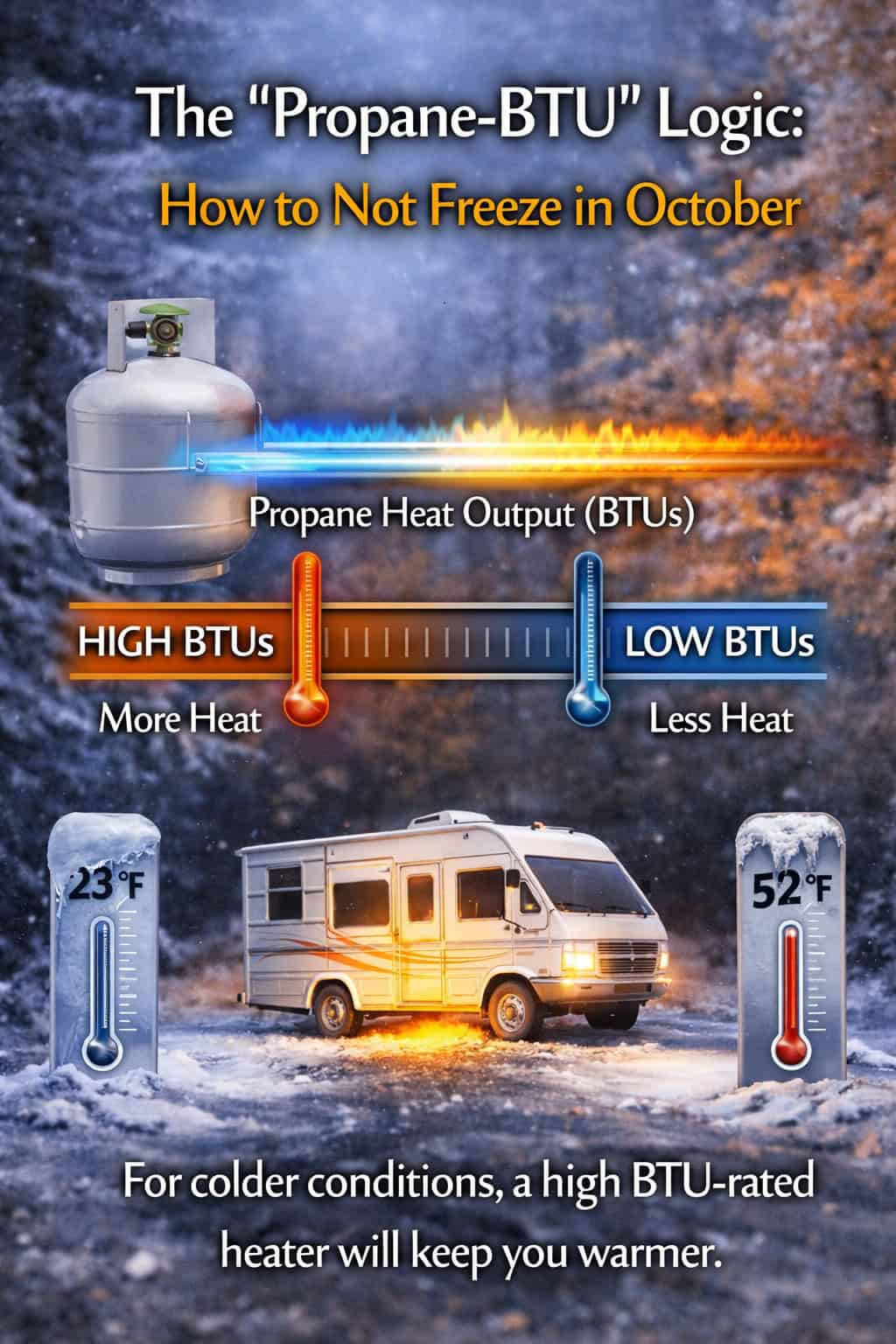The "Propane Trick": How to Not Freeze in October