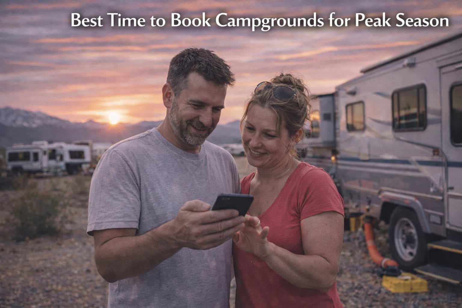 Best Time to Book Campgrounds for Peak Season