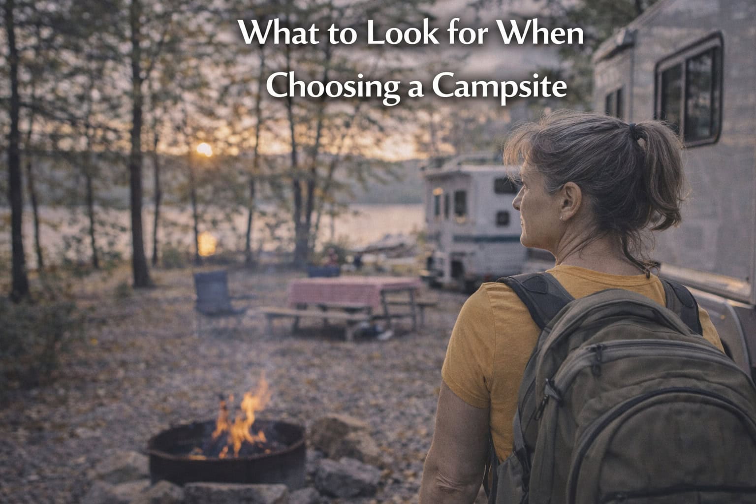 What to Look for When Choosing a Campsite