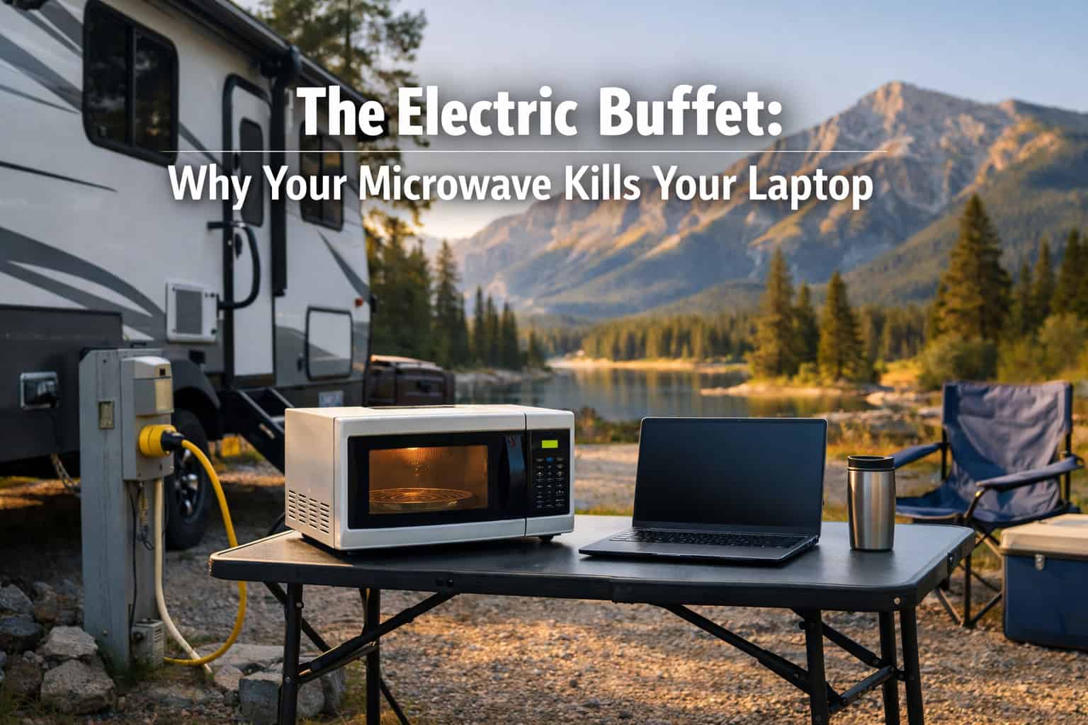 The "Electric Buffet": Why Your Microwave Kills Your Laptop