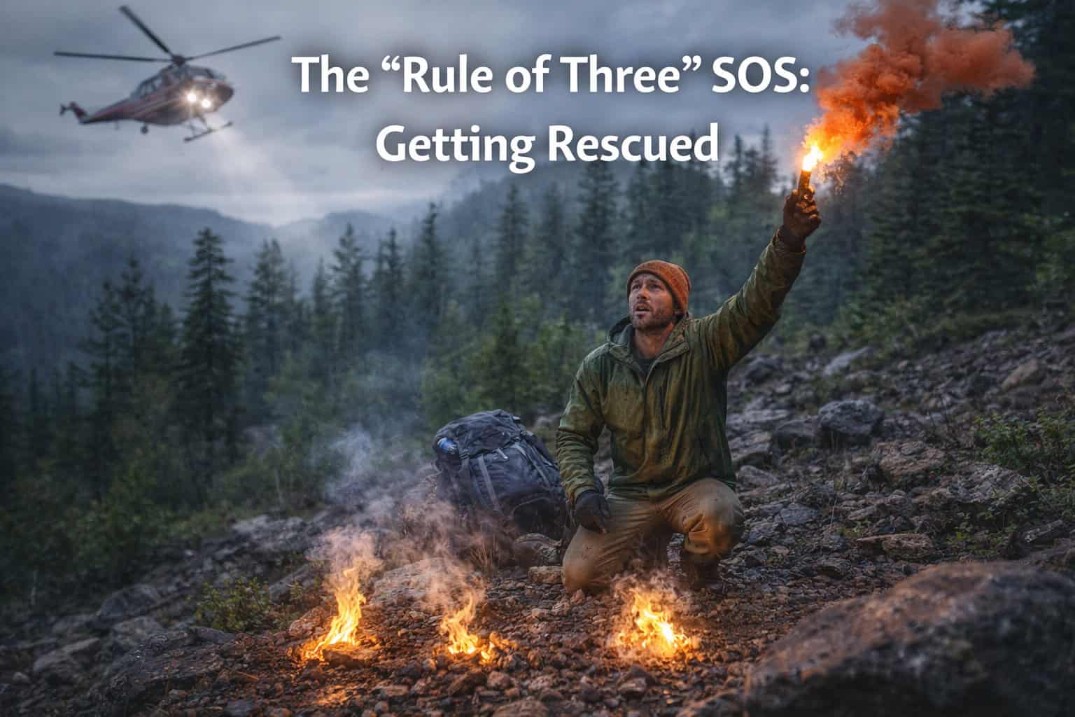 The "Rule of Three" SOS: Getting Rescued
