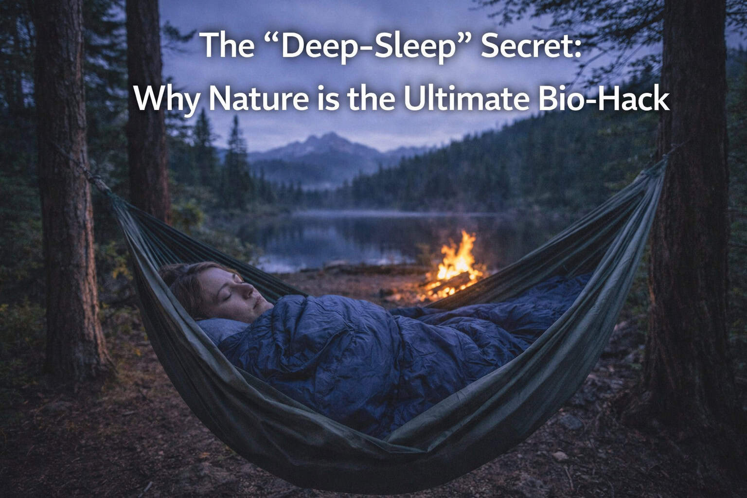 The "Deep-Sleep" Secret: Why Nature is the Ultimate Bio-Hack