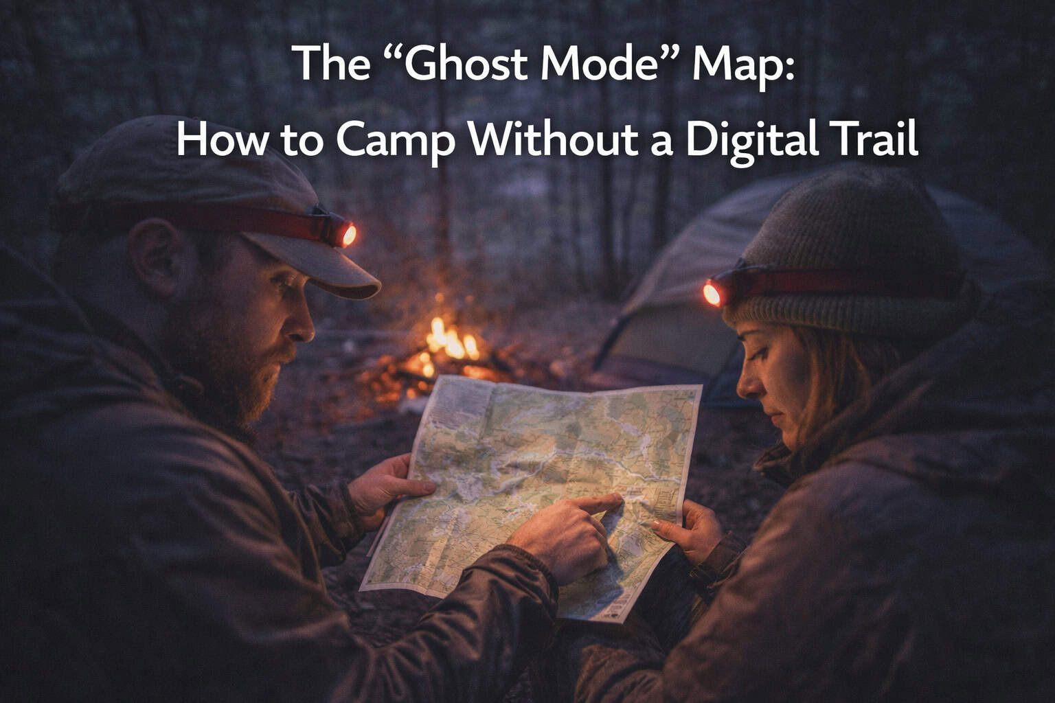 The "Ghost Mode" Map: How to Camp Without a Digital Trail