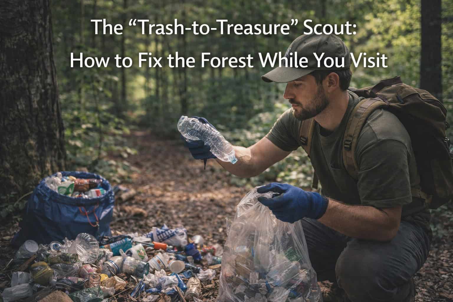 The "Trash-to-Treasure" Scout: How to Fix the Forest While You Visit