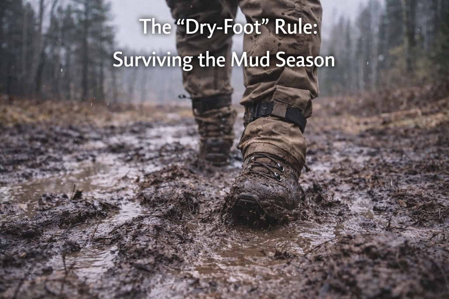 The "Dry-Foot" Rule: Surviving the Mud Season