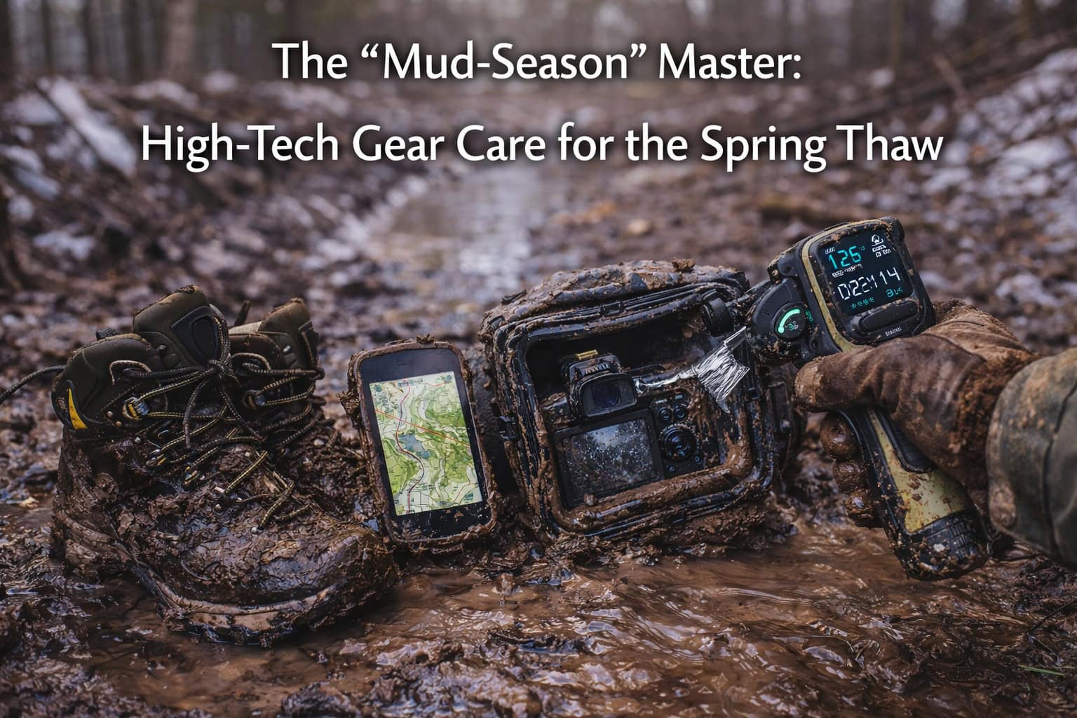 The "Mud-Season" Master: High-Tech Gear Care for the Spring Thaw