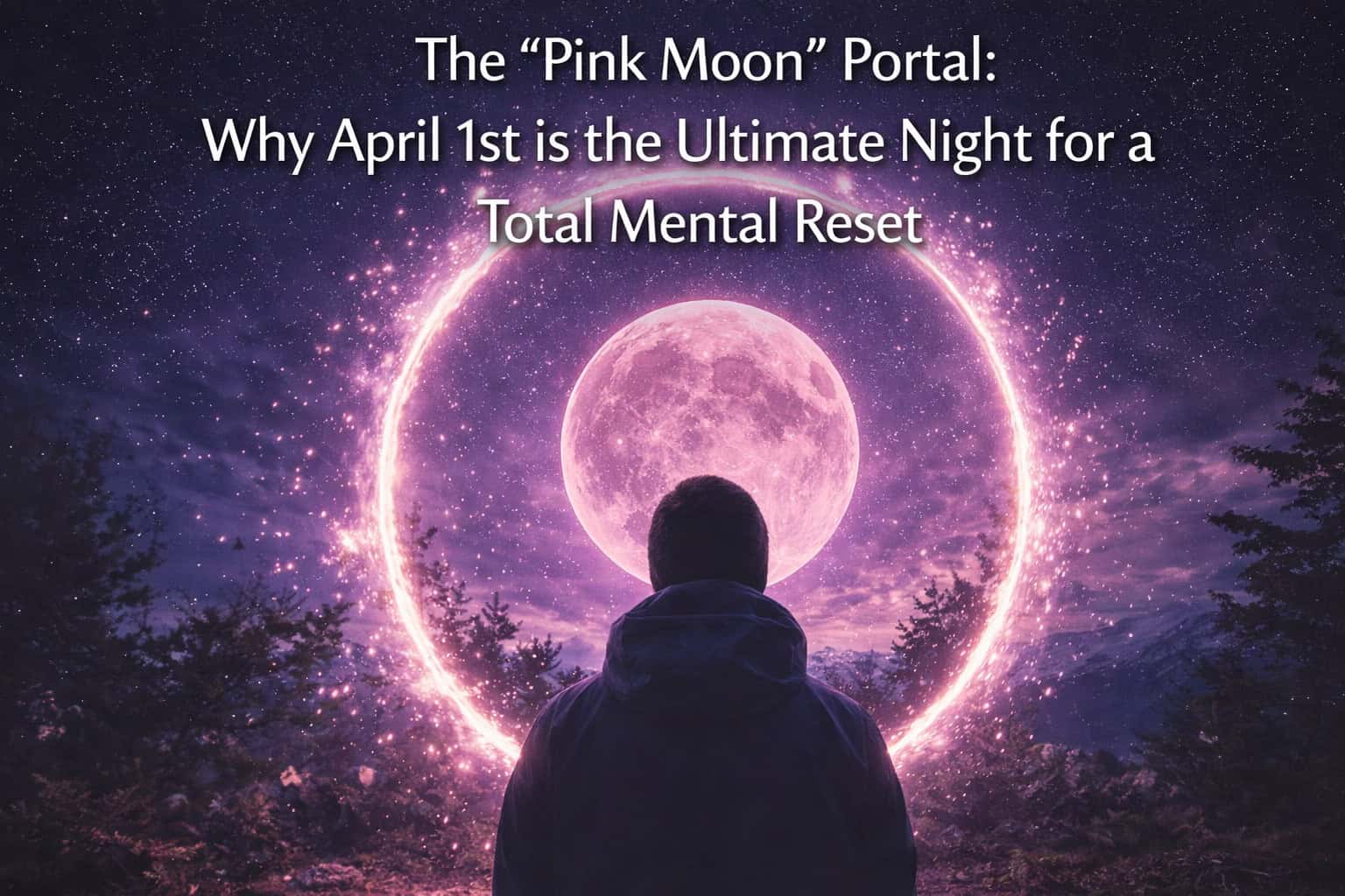 The "Pink Moon" Portal: Why April 1st is the Ultimate Night for a Total Mental Reset