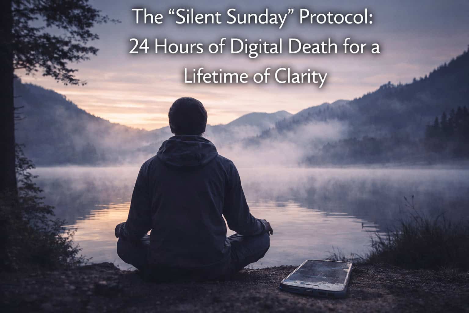 The "Silent Sunday" Protocol: 24 Hours of Digital Death for a Lifetime of Clarity