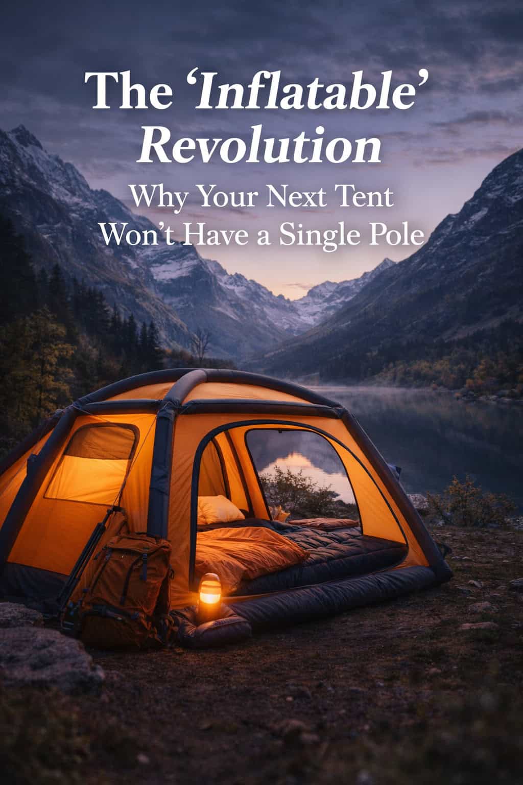 The "Inflatable" Revolution: Why Your Next Tent Won't Have a Single Pole