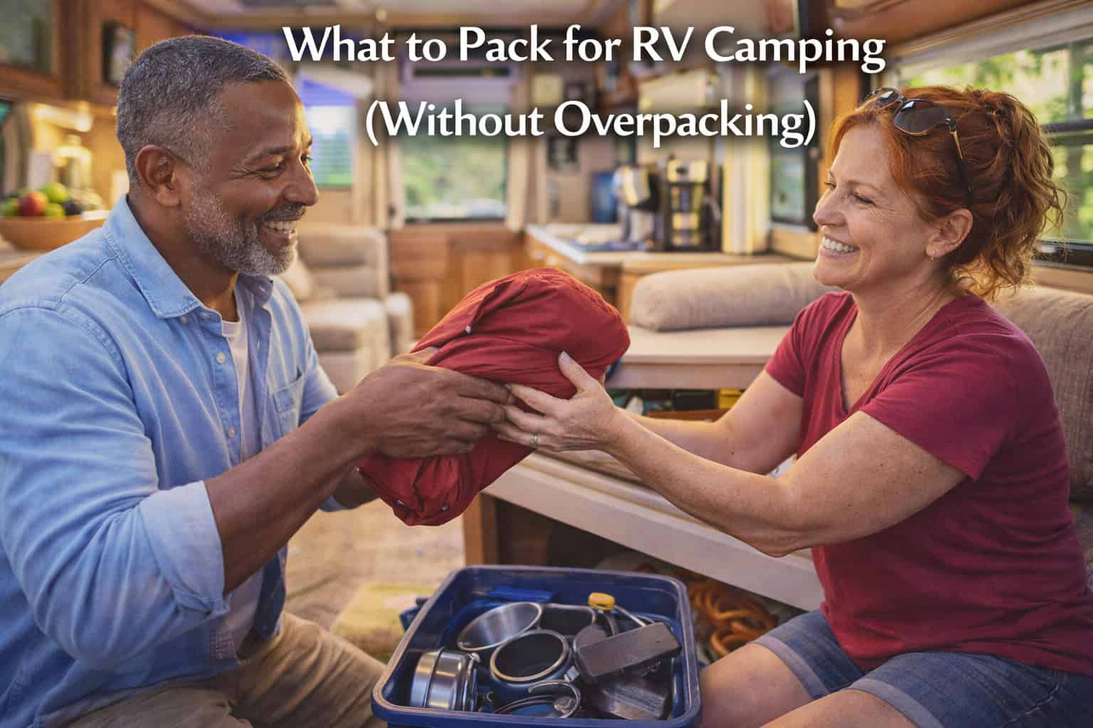 What to Pack for RV Camping (Without Overpacking)