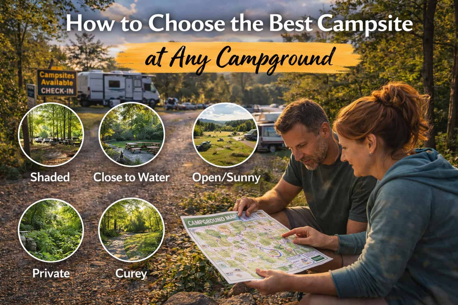 How to Choose the Best Campsite at Any Campground
