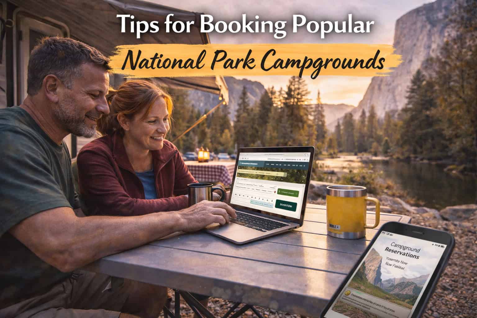 Tips for Booking Popular National Park Campgrounds