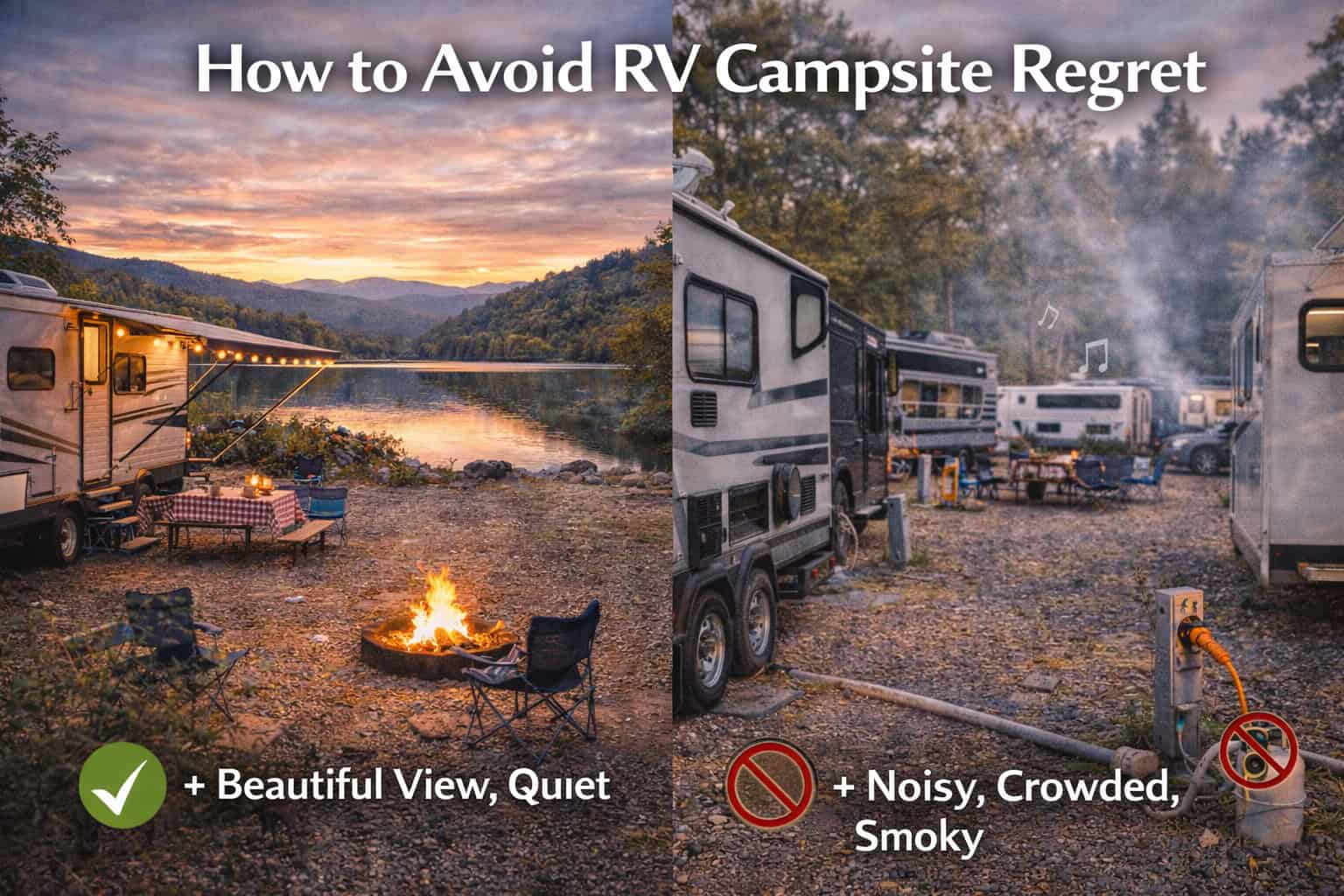 How to Avoid RV Campsite Regret