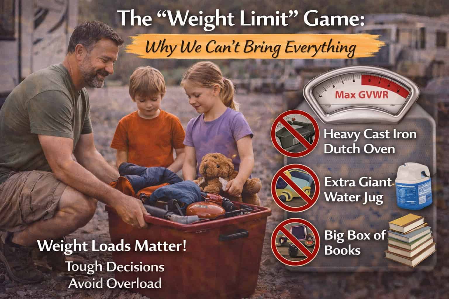 The "Weight Limit" Game: Why We Can’t Bring Everything