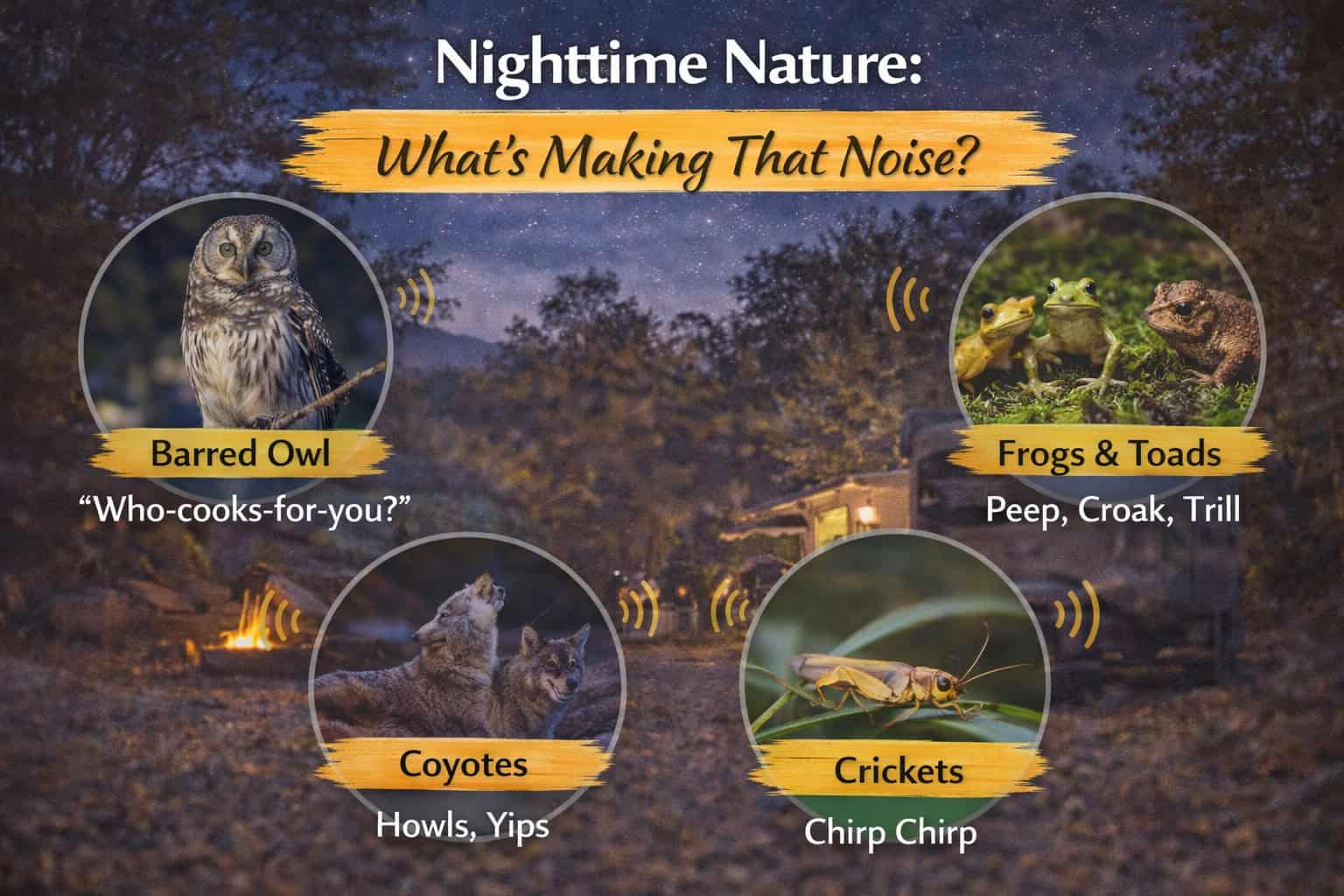 Nighttime Nature: What’s Making That Noise?