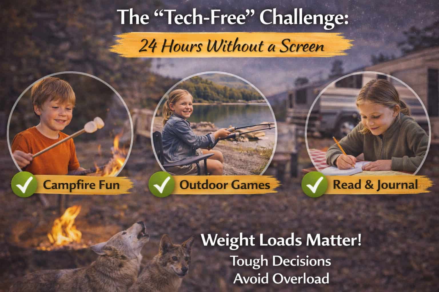 The "Tech-Free" Challenge: 24 Hours Without a Screen