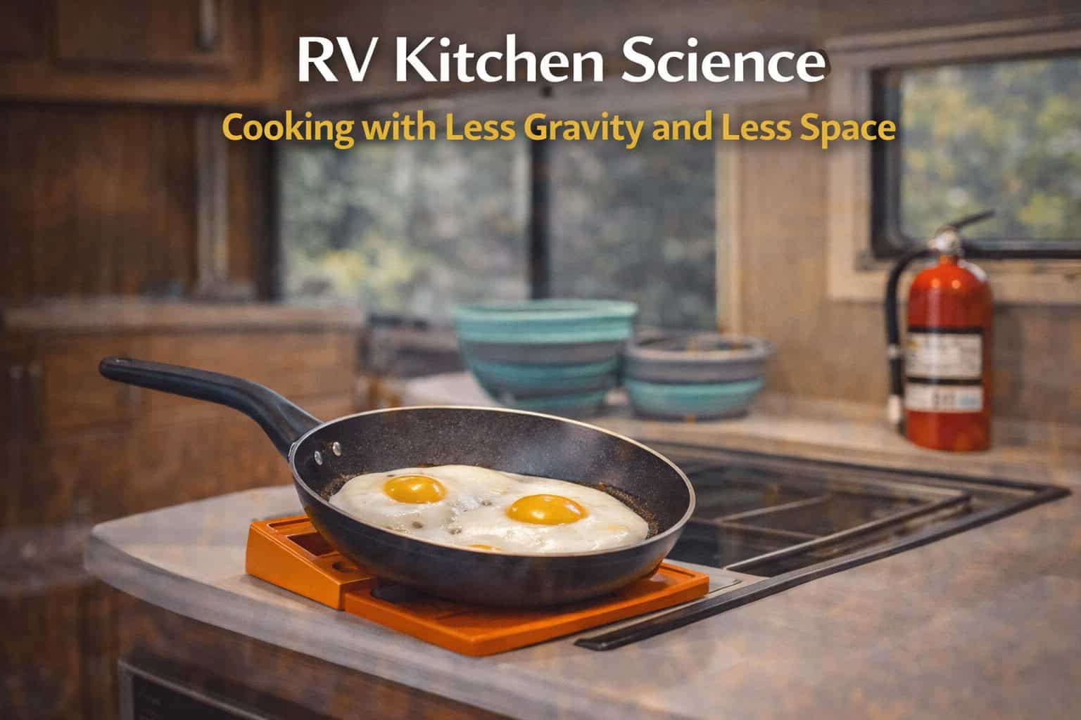 RV Kitchen Science: Cooking with Less Gravity and Less Space
