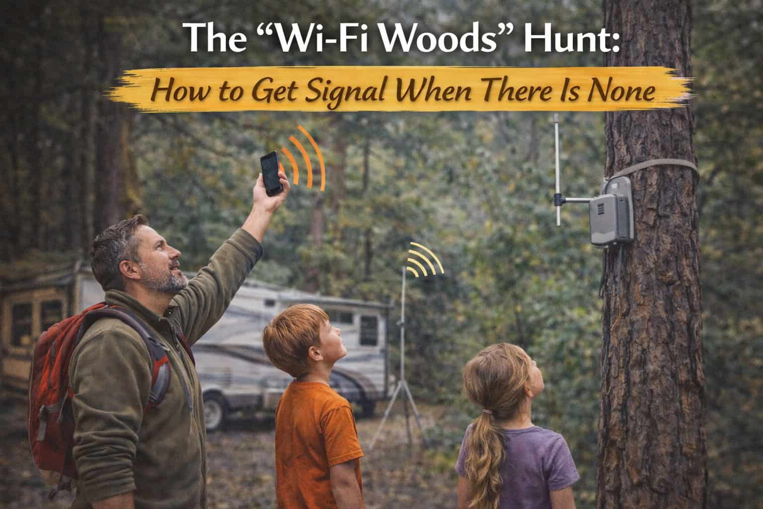 The "Wi-Fi Woods" Hunt: How to Get Signal When There Is None