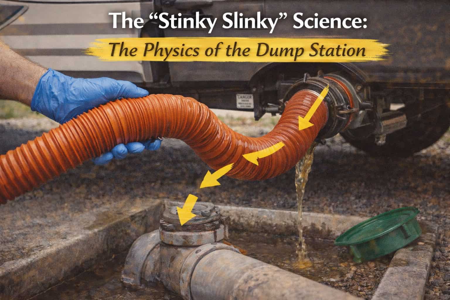The "Stinky Slinky" Science: The Physics of the Dump Station
