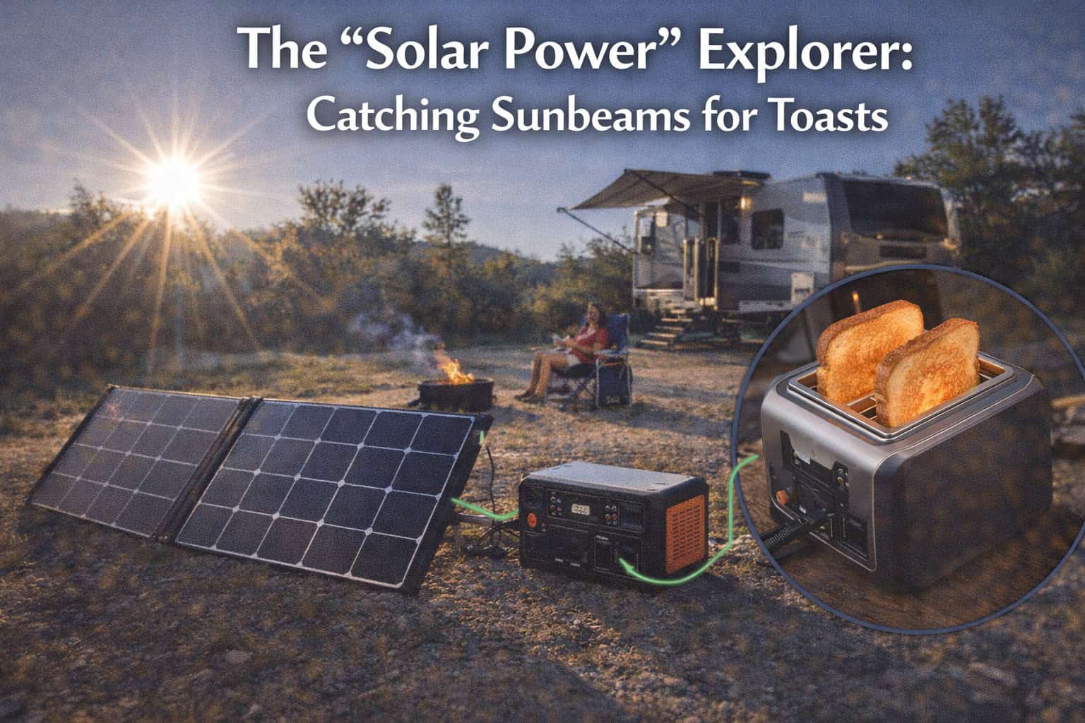 The "Solar Power" Explorer: Catching Sunbeams for Toasts