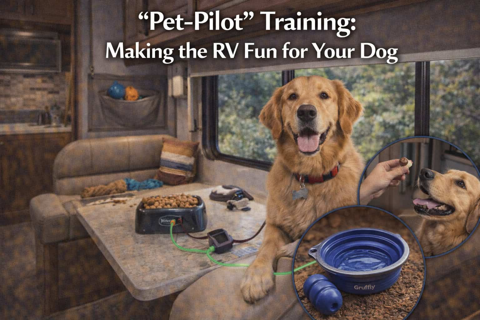 "Pet-Pilot" Training: Making the RV Fun for Your Dog