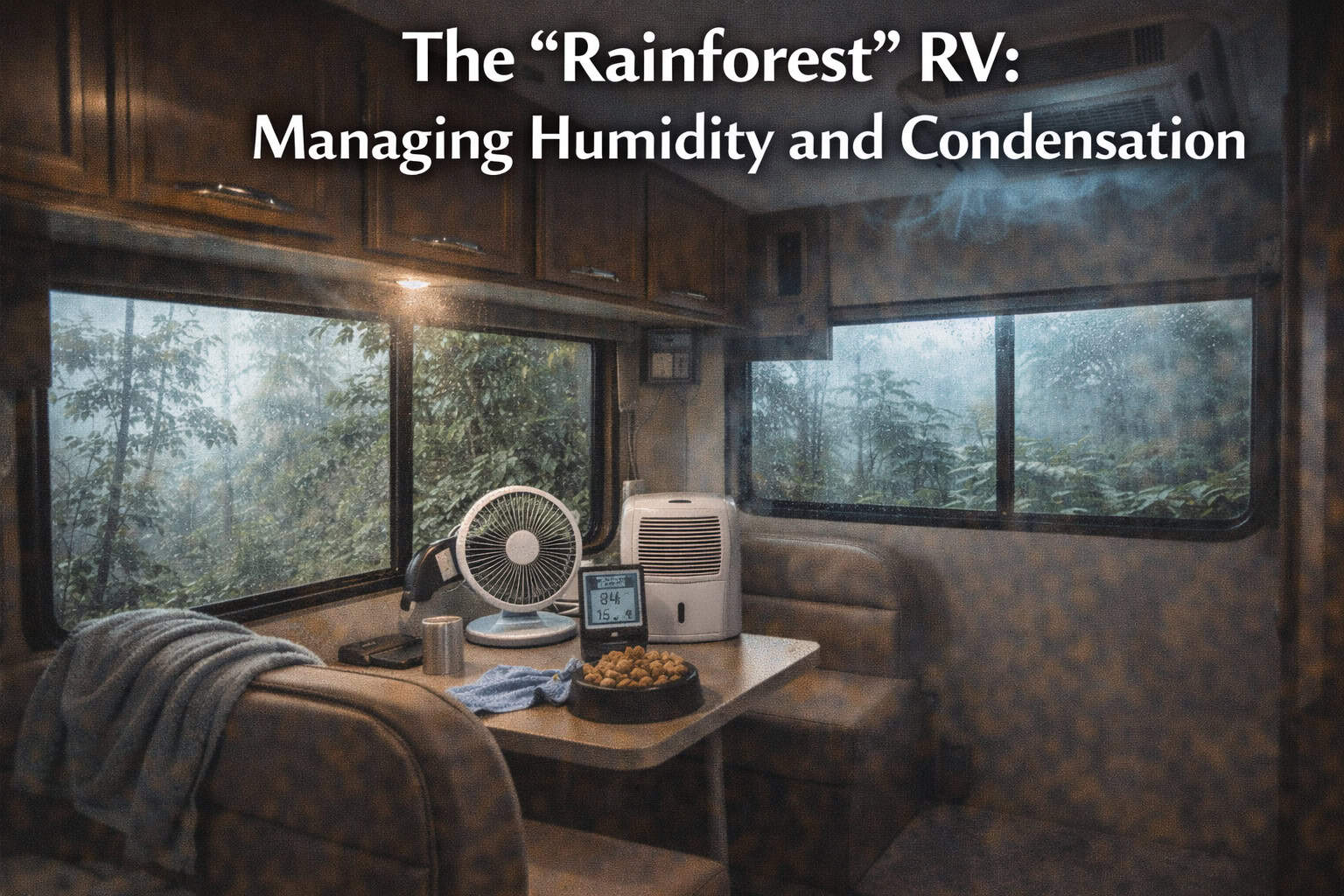 The "Rainforest" RV: Managing Humidity and Condensation