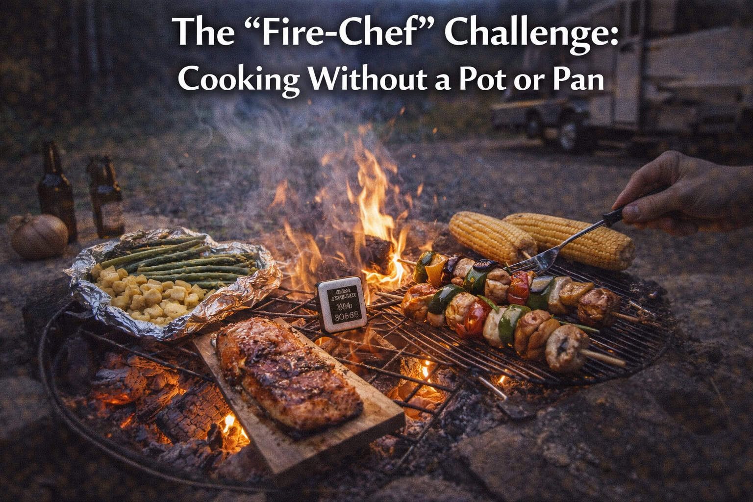 The "Fire-Chef" Challenge: Cooking Without a Pot or Pan