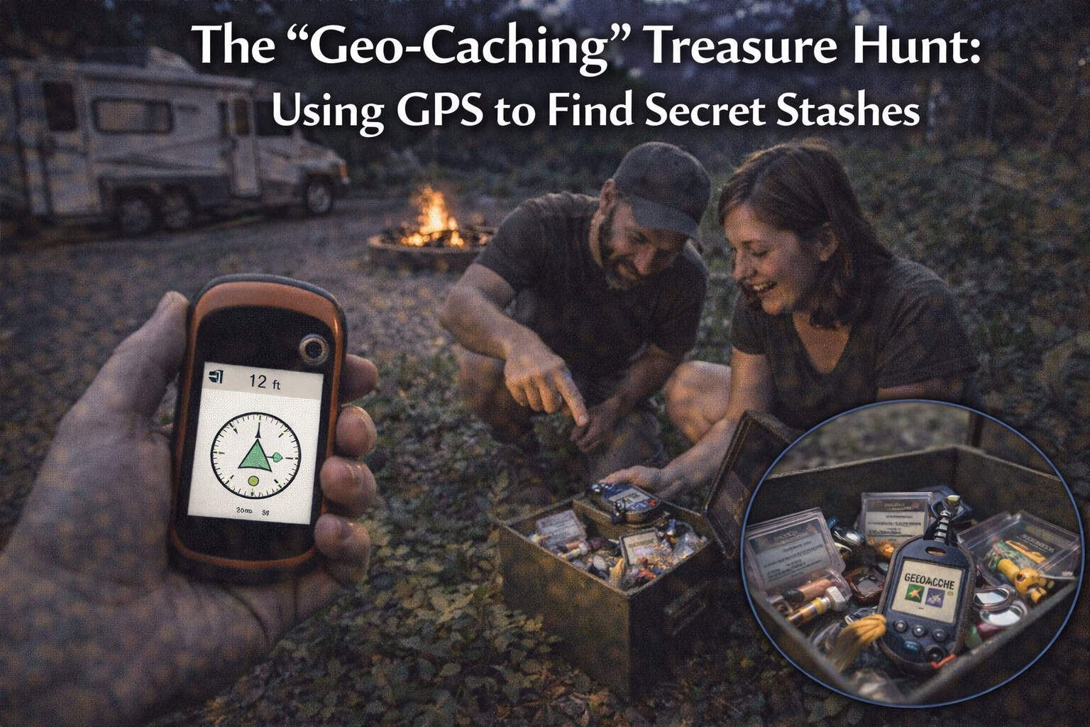 The "Geo-Caching" Treasure Hunt: Using GPS to Find Secret Stashes