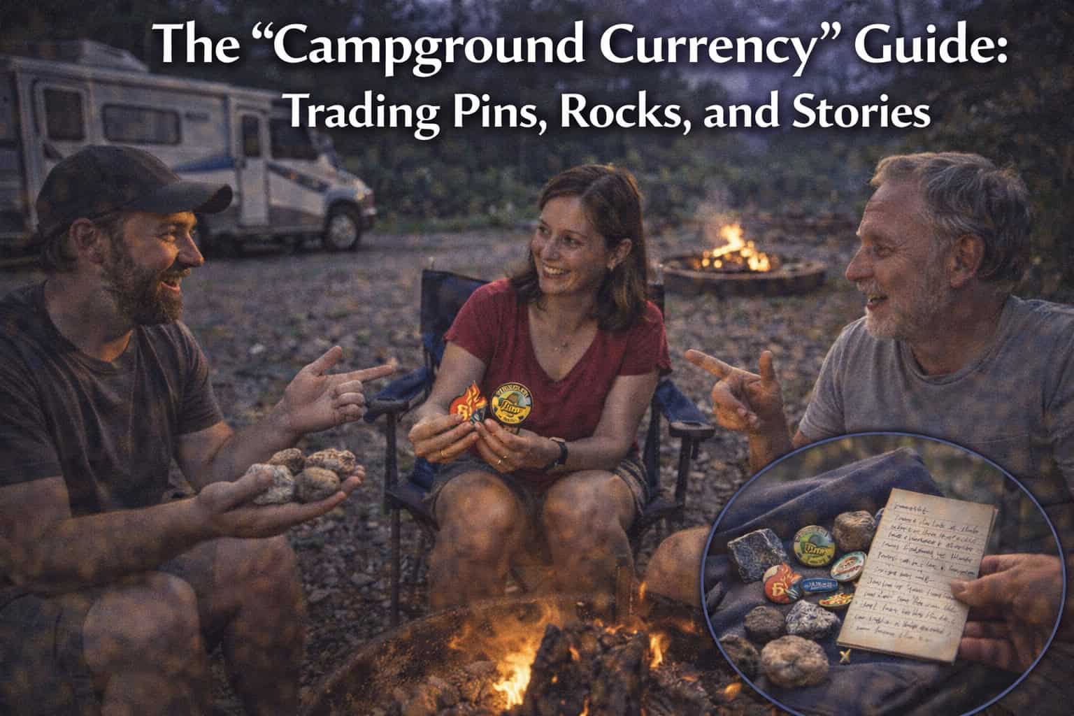 The "Campground Currency" Guide: Trading Pins, Rocks, and Stories