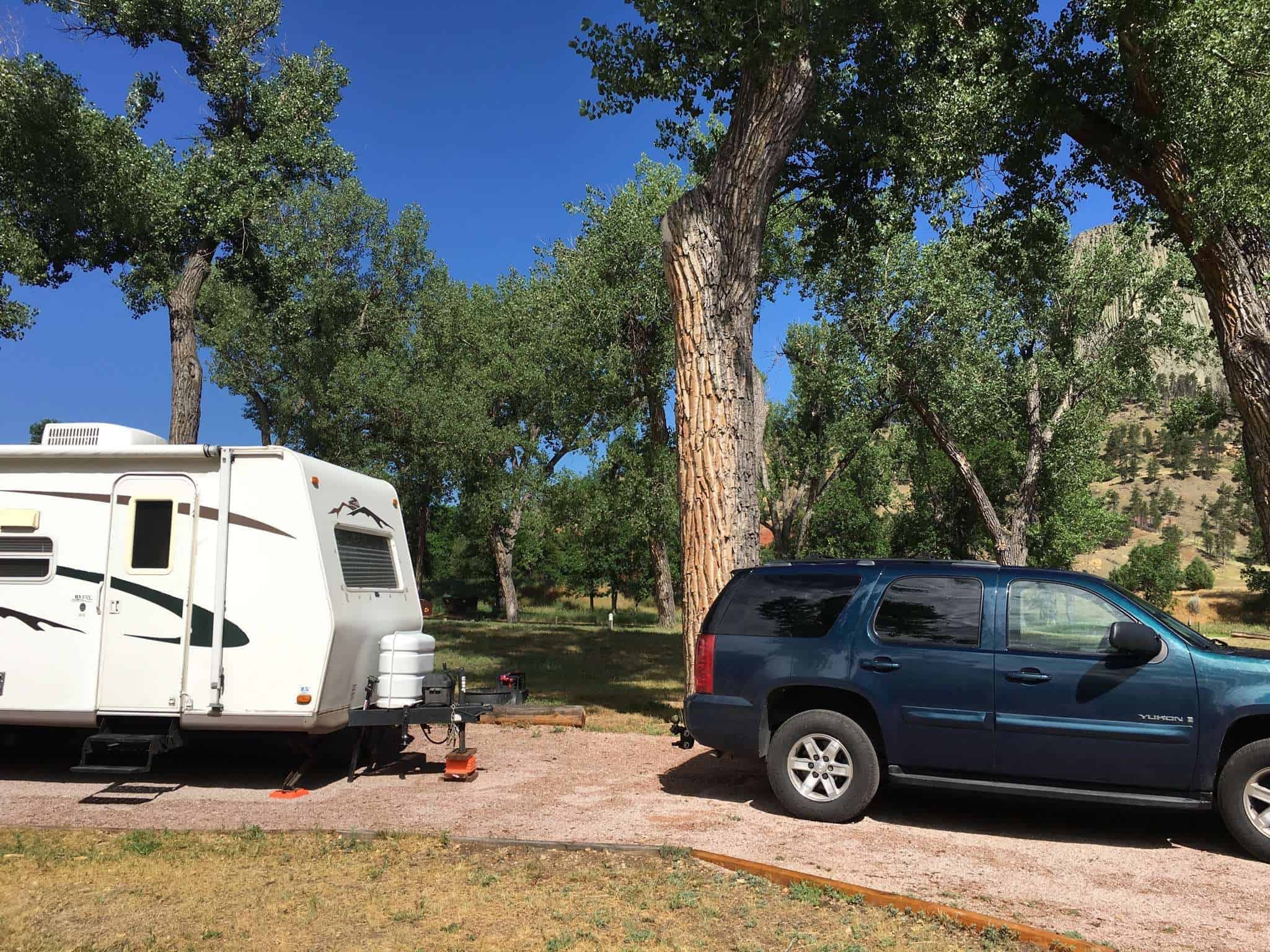 Devils Tower National Monument Belle Fourche Campground