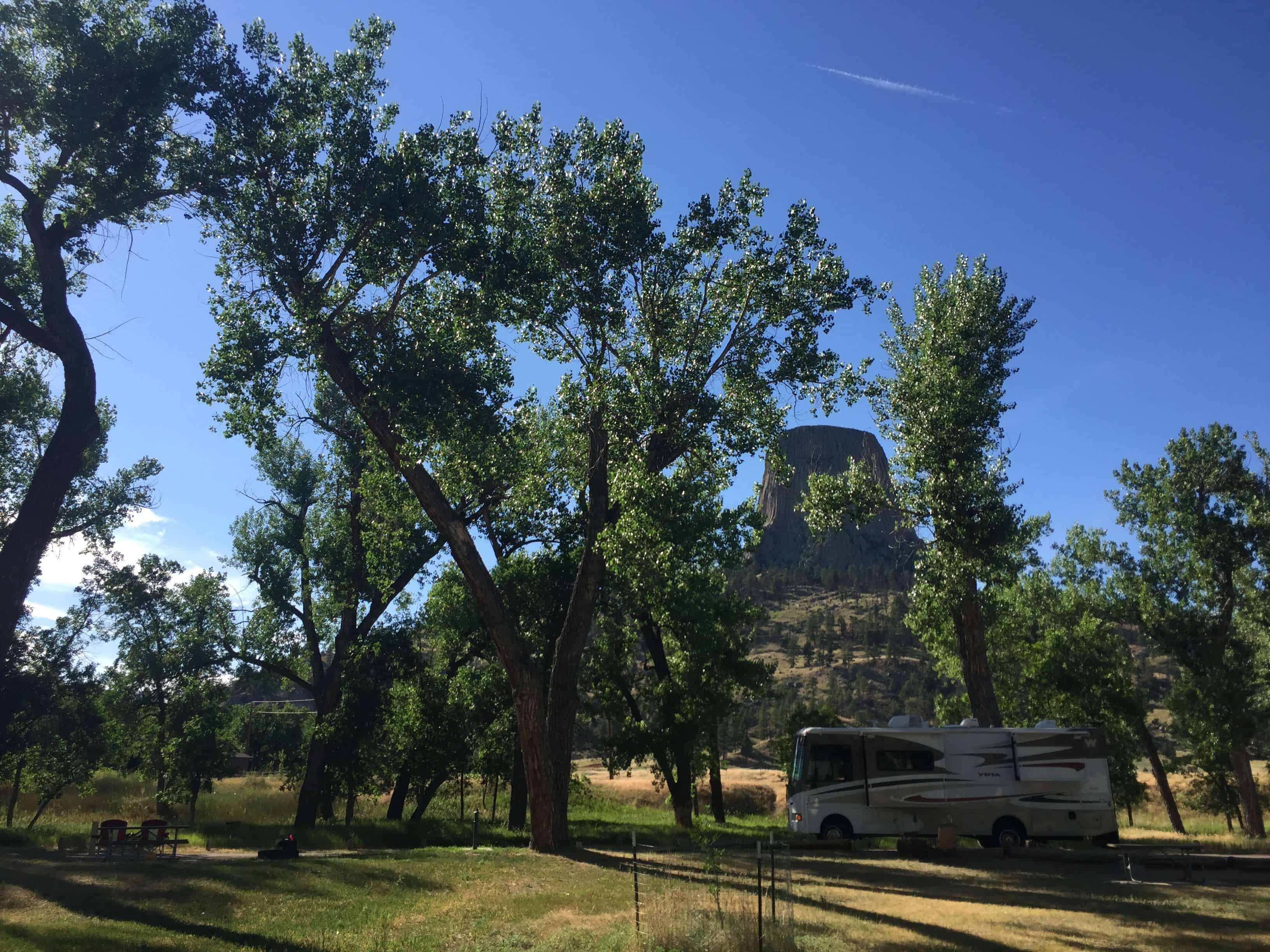 Devils Tower National Monument Belle Fourche Campground