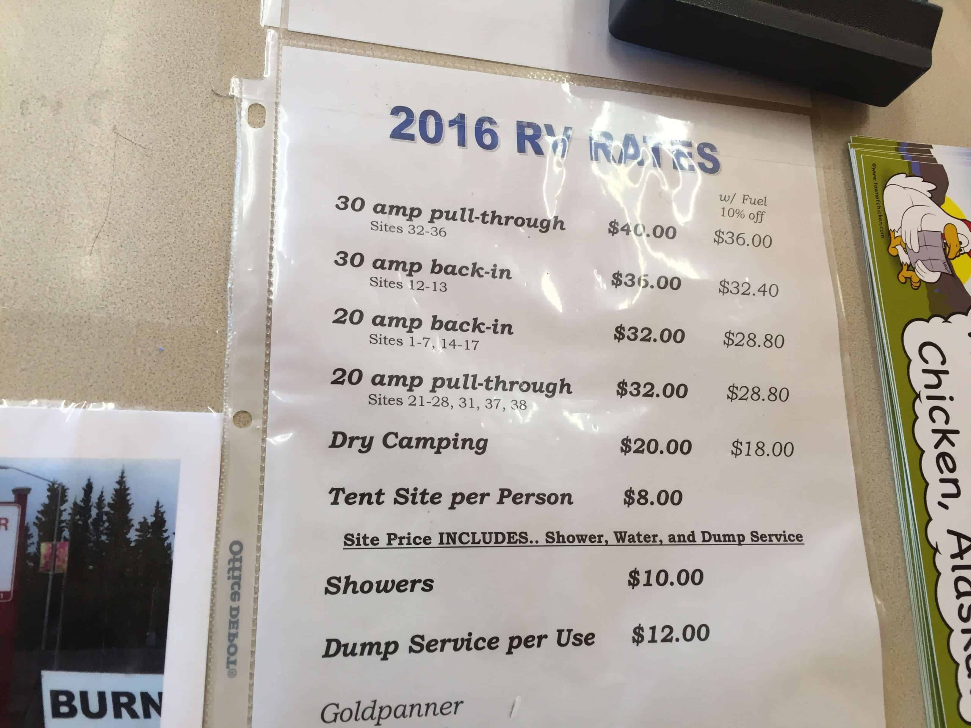 Chicken Creek RV Park