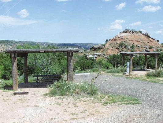 Palo Duro Canyon State Park Campground