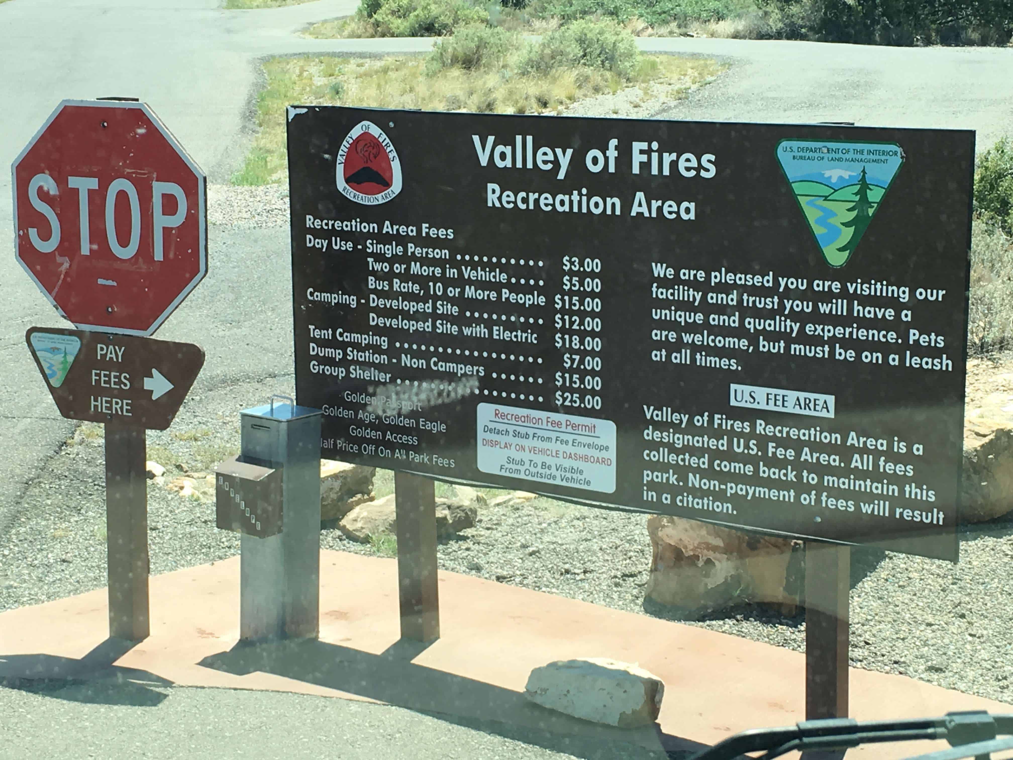 Valley of Fires Recreation Area Campground